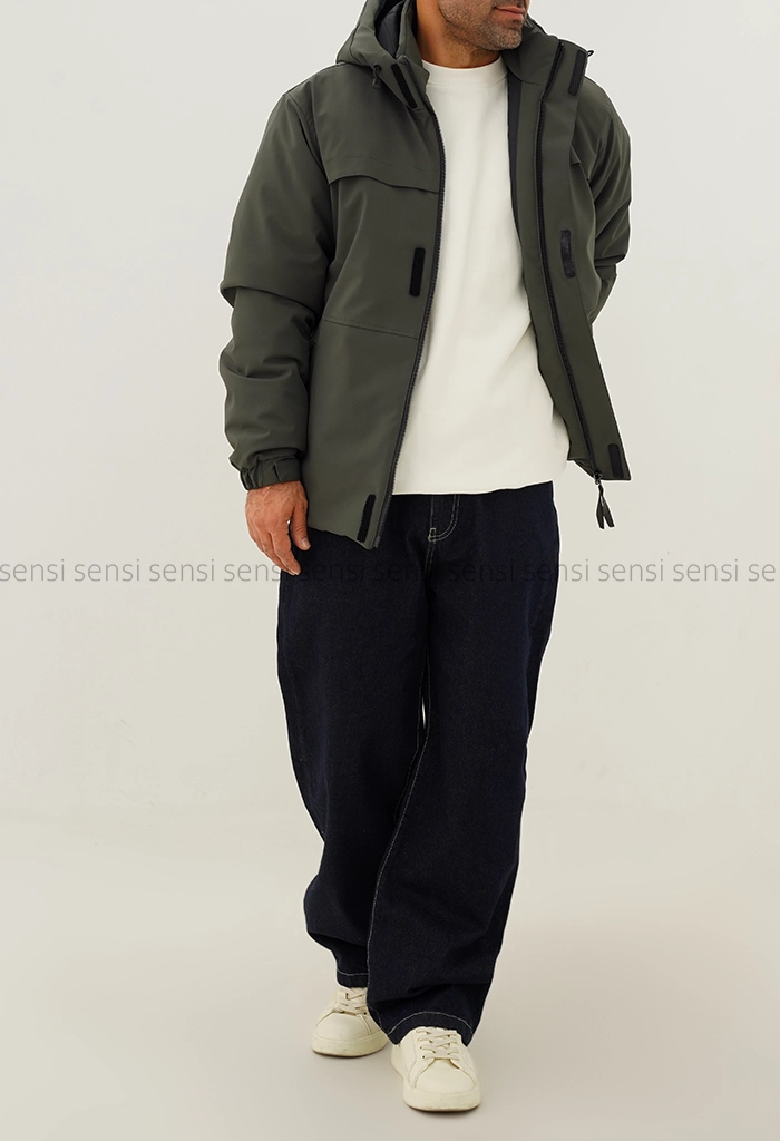 کاپشن مردانه پشم شیشه آستر دارکد20000052